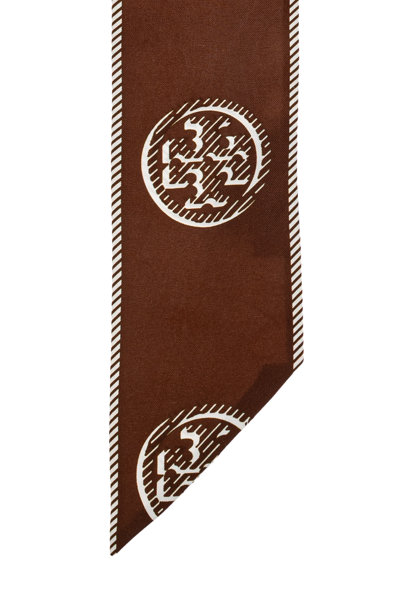 Tory Burch Silk scarf with logo | Women's Accessories | Vitkac